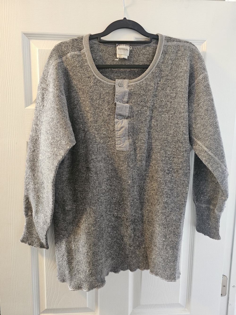 Stanfield's Wool Henley Sweater